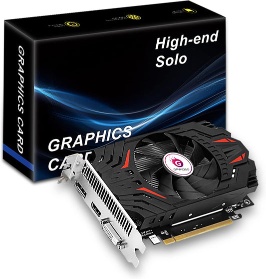 AMD Radeon RX 560 Graphics Card, 1275Mhz, 4GB 128-Bit GDDR5 Pcie 3.0 X8, DP/HDMI/DVI-D, Directx 12, AMD Freesync/Eyefinity Technology, Computer GPU, Desktop Gaming Video Card, Support 4K